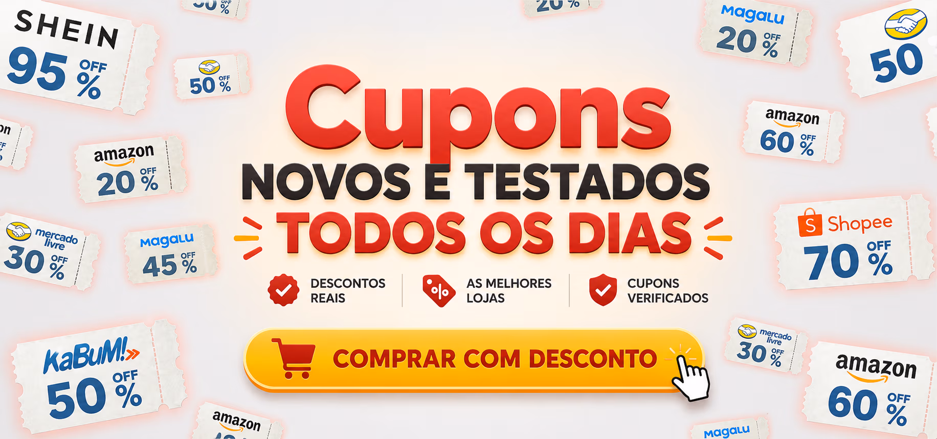 Cupons da Mercado Livre